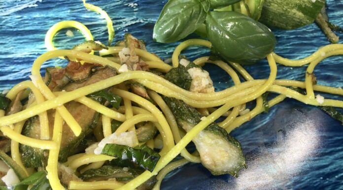 gli spaghetti alla Nerano foto copertina