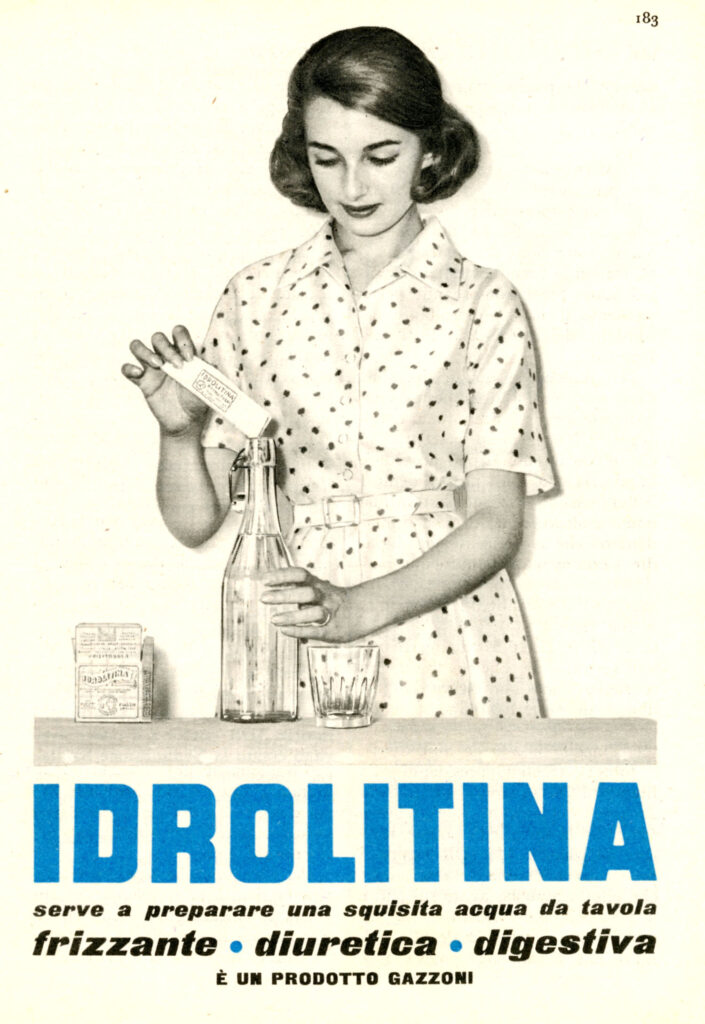 1953 ca IDROLITINA - salute