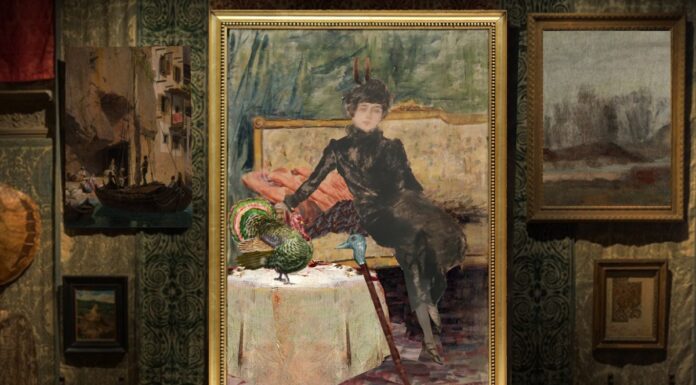 Il Tacchino del Ringraziamento tacchino ripieno con castagne