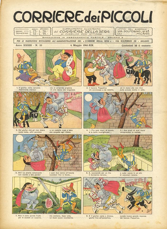1941 - Corriere dei piccoli- Barone Pappafico