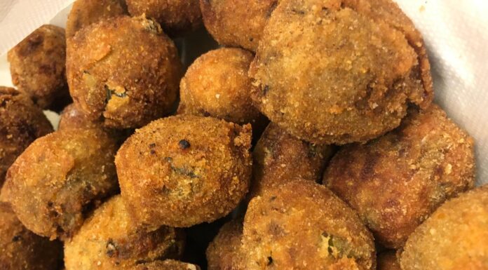 ricetta polpettine di melanzane fritte