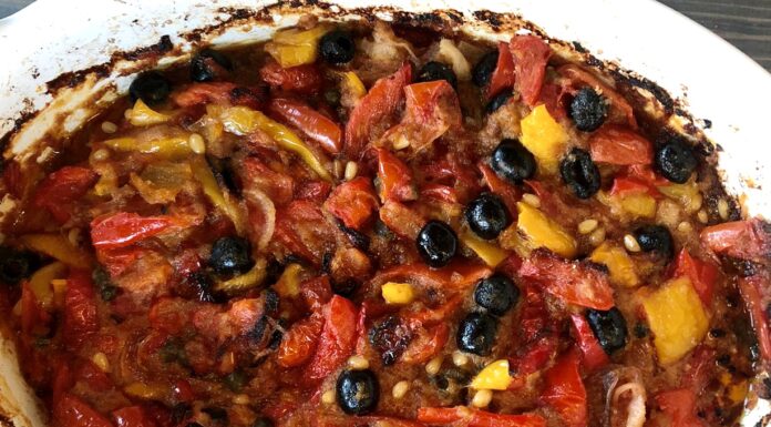 Peperoni ammuddicati al forno peperoni ammuddicati