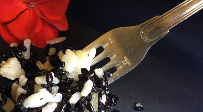 riso bianco e riso venere