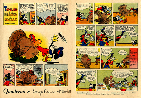 1952 - Topolino quaderno di Natale