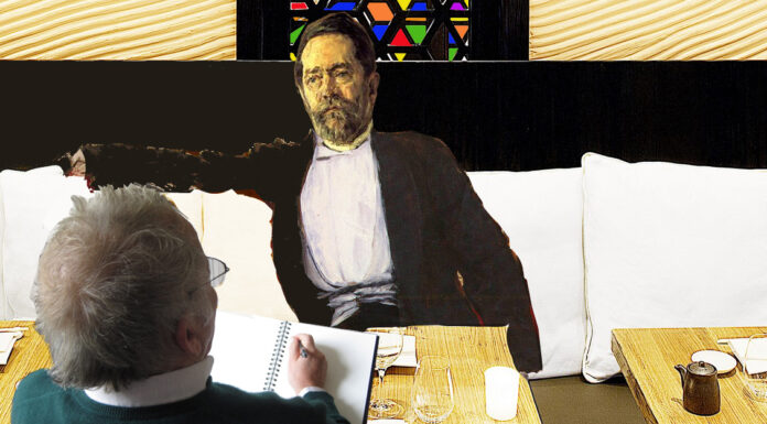 Ghost hunter francese Alain B. Ricostruzione fotografica di Fabrizio Mangoni