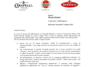 Riceviamo e pubblichiamo da Carapelli Firenze S.p.A. Lettera Carapelli